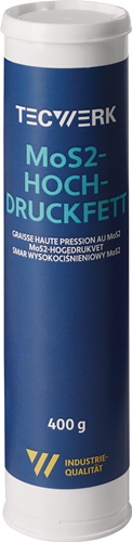 TECWERK MoS² Hochdruckfett schwarzgrau 400g Kartusche 