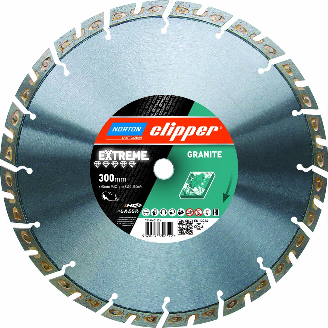 Norton Clipper Diamanttrennscheibe Extreme Granite - 350  x  25,4 mm Norton Clipper Diamanttrennscheibe Extreme Granite - 350  x  25,4 mm
