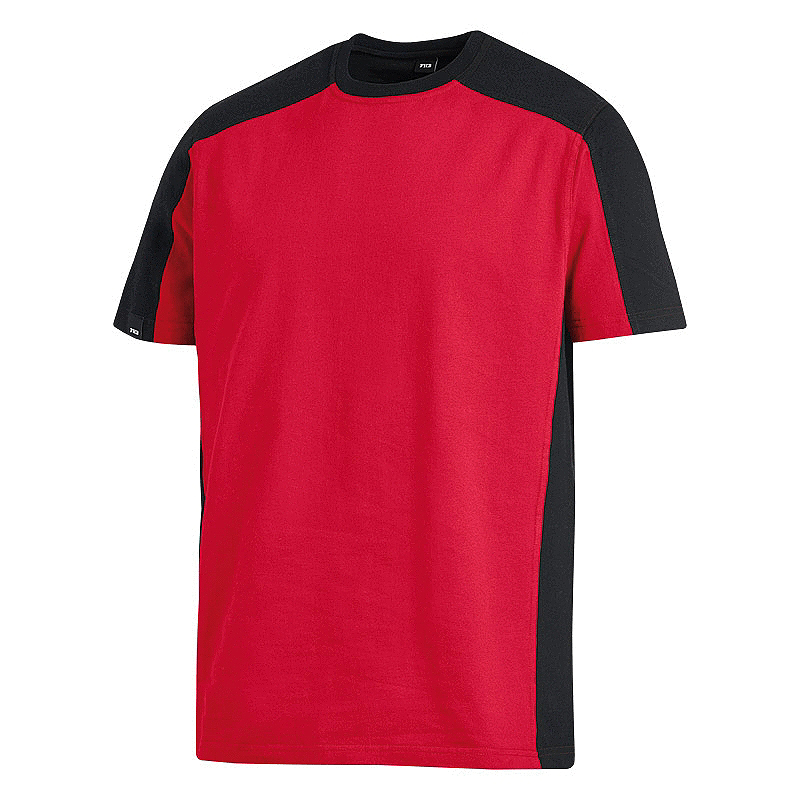 FHB T-Shirt MARC rot/schwarz (90690 )