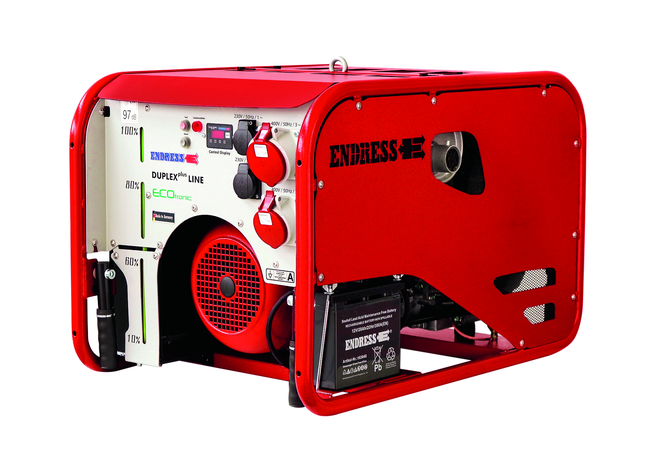 Endress Benzin Stromerzeuger ESE 1306 DHG-GT ES ISO DUPLEX