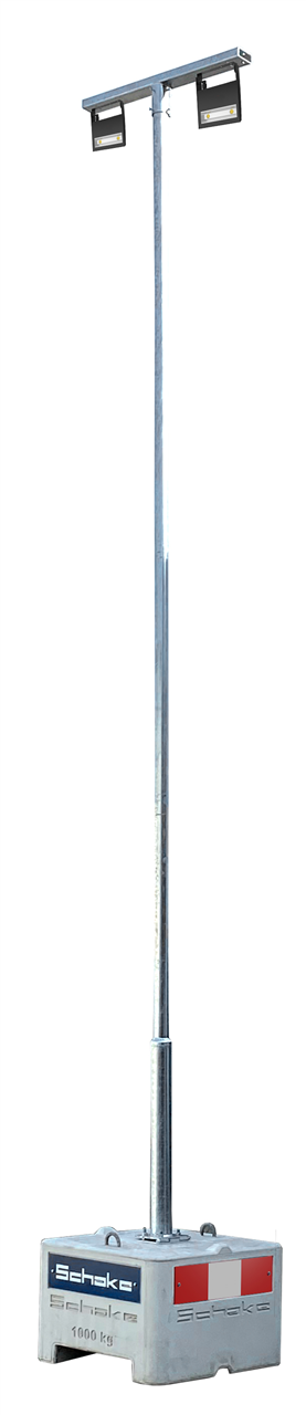 SCHAKE Lampenmast SET aus Stahl           SCHAKE Lampenmast SET aus Stahl
