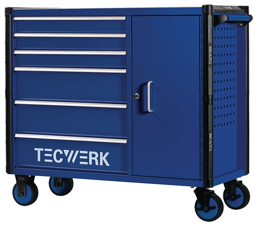 TECWERK Rollwerkbank TREND 2.0 Außen-B1105xT470xH950mm Schubl.6 30kg 400kg 