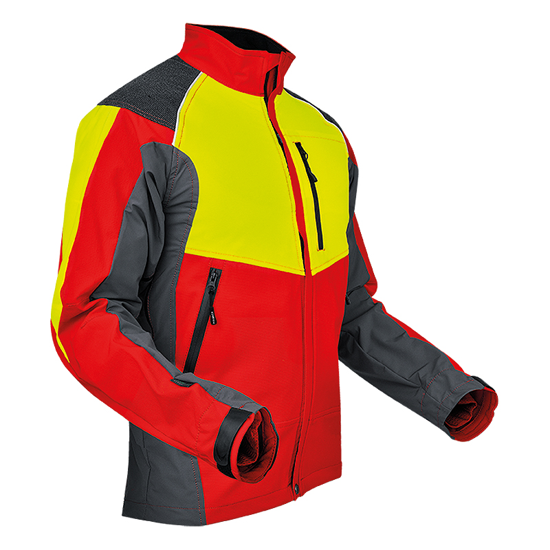 PFANNER Forstschutzjacke VENTILATION rot/gelb (105544) PFANNER Forstschutzjacke VENTILATION rot/gelb (105544)