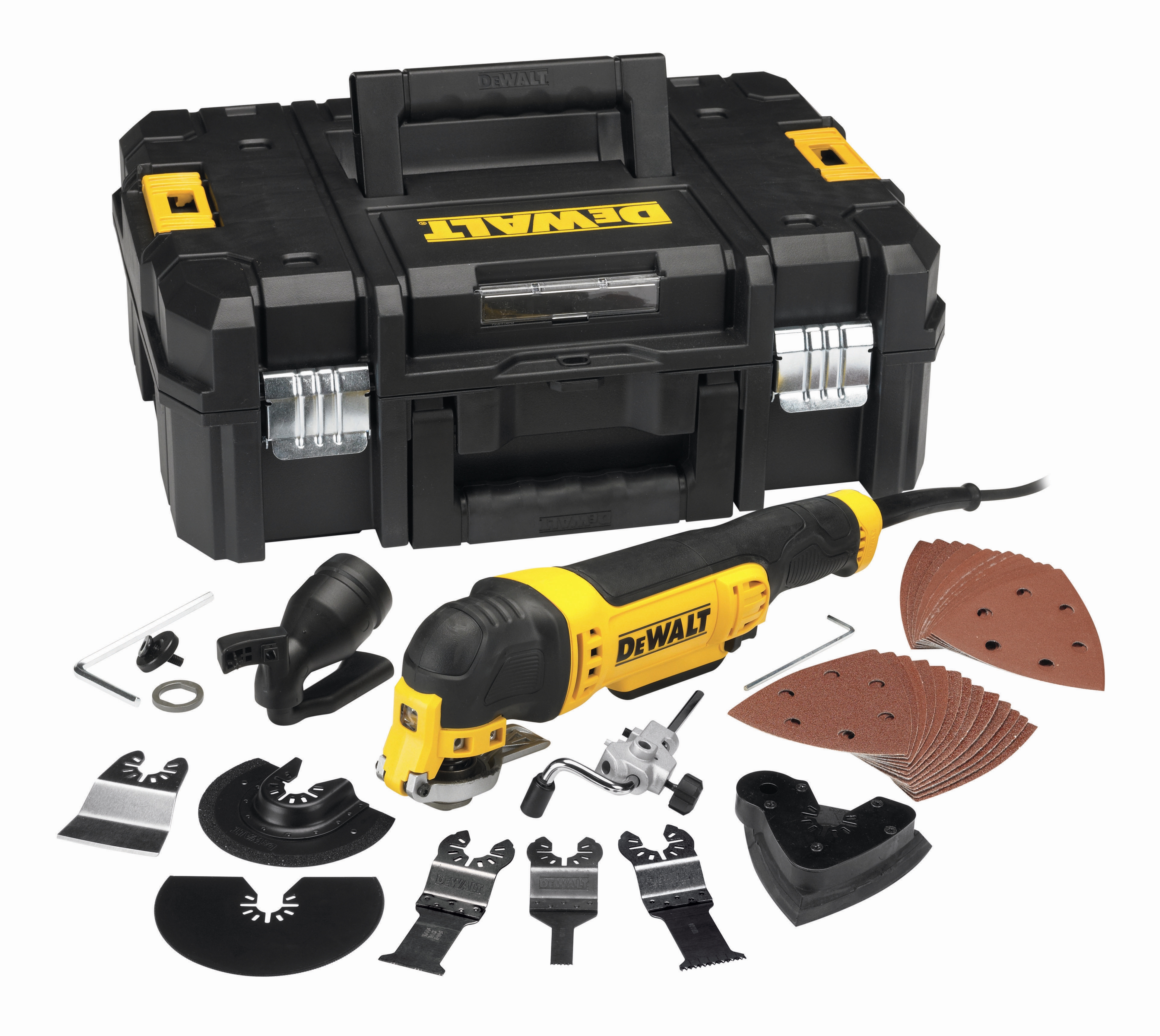 DEWALT DWE315KT-QS Osz. Multi-Tool Set 300 Watt in TSTAK