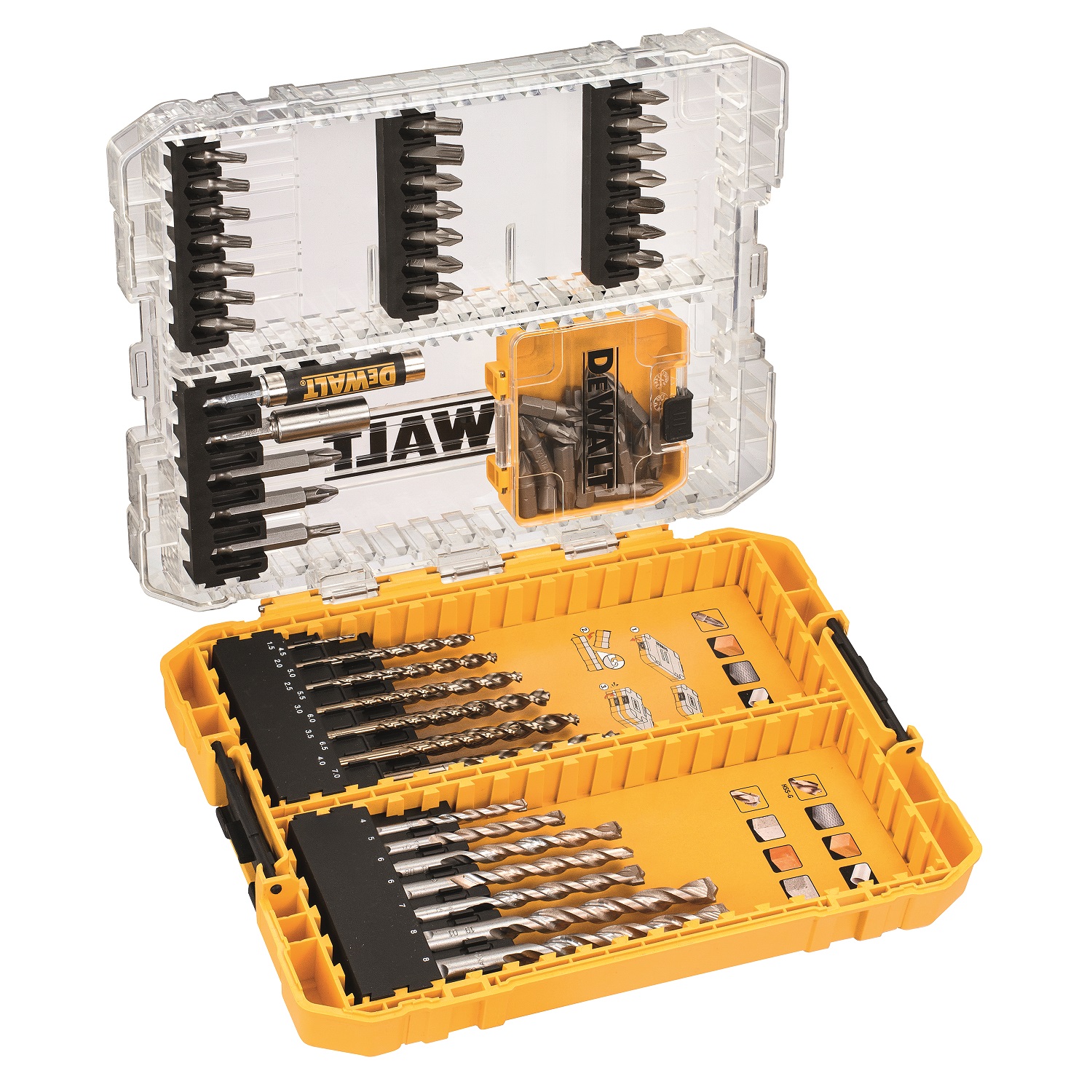 DEWALT DT70759-QZ Bit und Bohrer-Set 63-tlg.