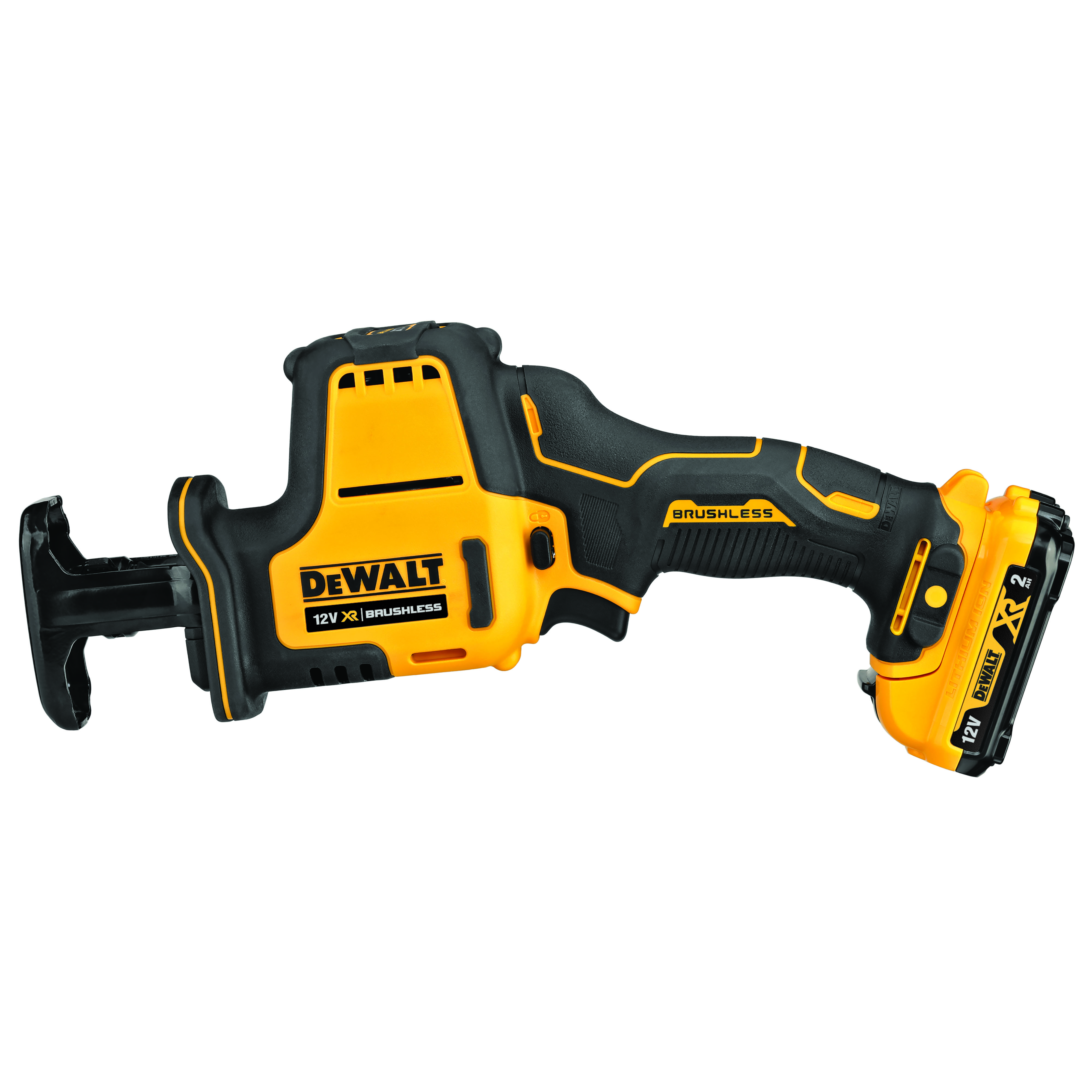 DEWALT DCS312D2-QW Akku Kompakt-Säbelsäge, 12 V