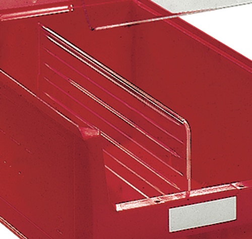 TECWERK Längsteiler f.Sichtlagerkasten MK3Z PS glasklar 10St./Btl. TECWERK Längsteiler f.Sichtlagerkasten MK3Z PS glasklar 10St./Btl.
