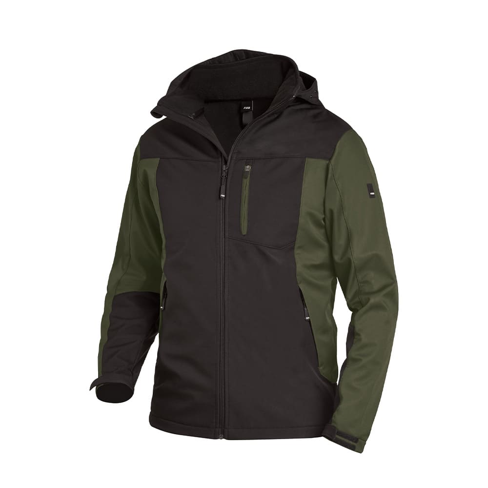 FHB Softshelljacke JANNIK oliv/schwarz (79105 ) FHB Softshelljacke JANNIK oliv/schwarz (79105 )