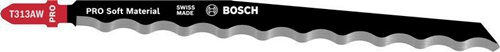 Bosch Stichsägeblatt PRO Soft Material T313AW L.152mm HCS 3St. 