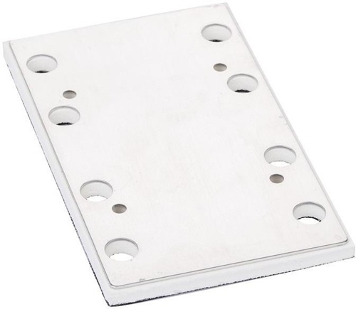 Bosch Schleifplatte L.130mm B.80mm m.Kletthaftung f.Schwingschleifer 