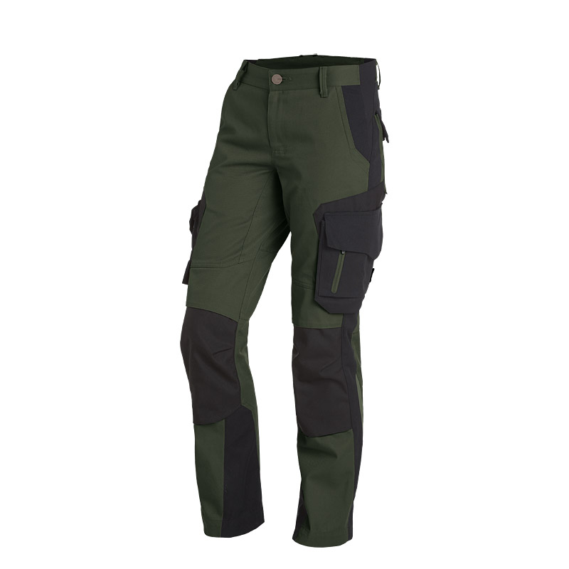 FHB Damen-Bundhose ALMA oliv/schwarz (125600)