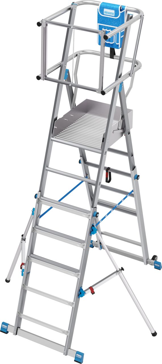 Krause STABILO SkyMatic Teleskop-PlattformLeiter 1x5-9 Krause STABILO SkyMatic Teleskop-PlattformLeiter 1x5-9