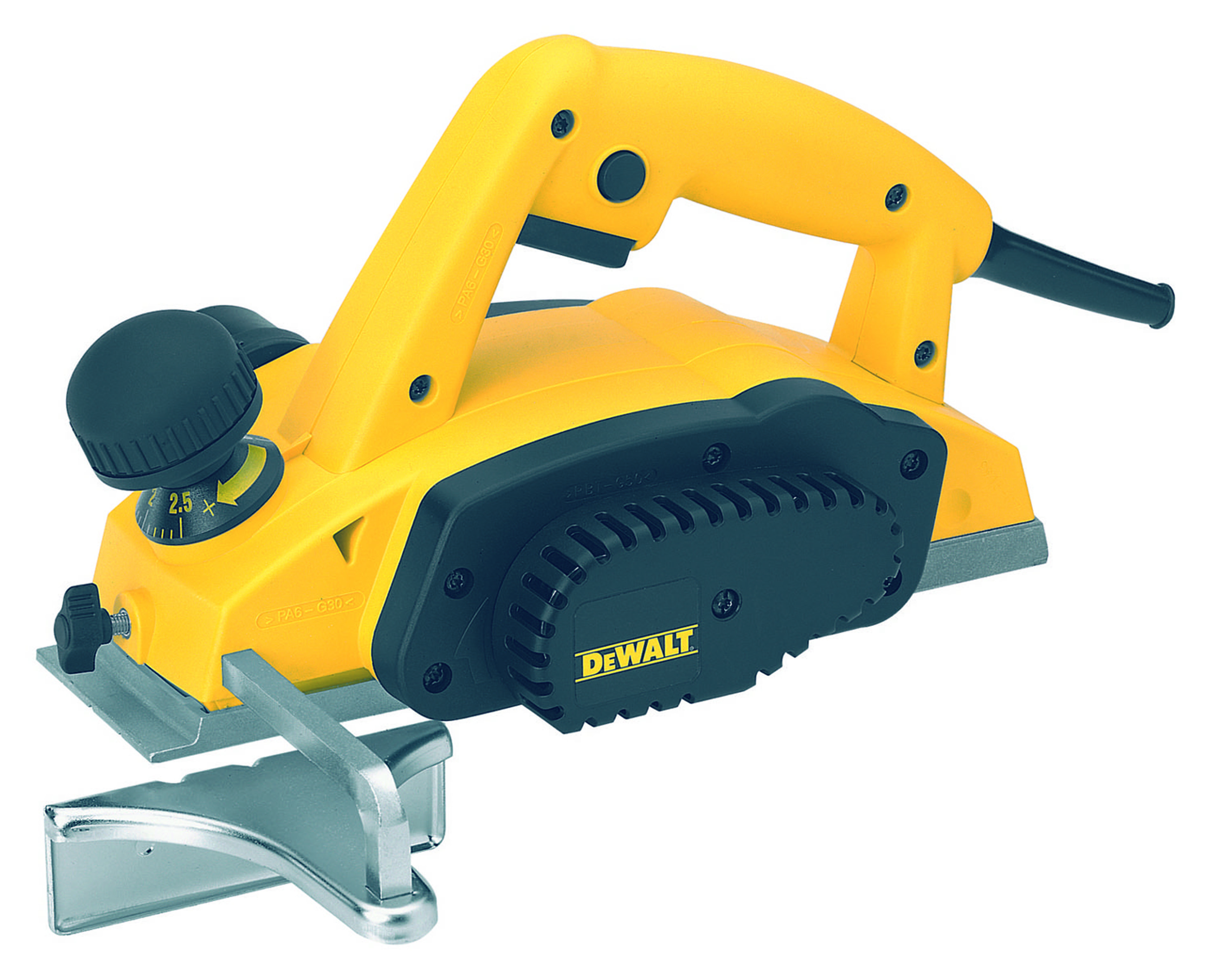 DEWALT DW680-QS Hobel 2,5 mm 600 Watt