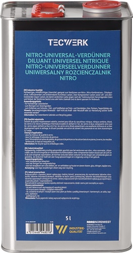 TECWERK Nitrouniversalverdünner 5l Kanister 