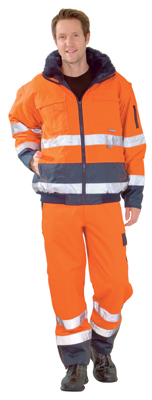 PLANAM Warnschutzpilotjacke COMFORT 4in1 orange/marine (2046) PLANAM Warnschutzpilotjacke COMFORT 4in1 orange/marine (2046)