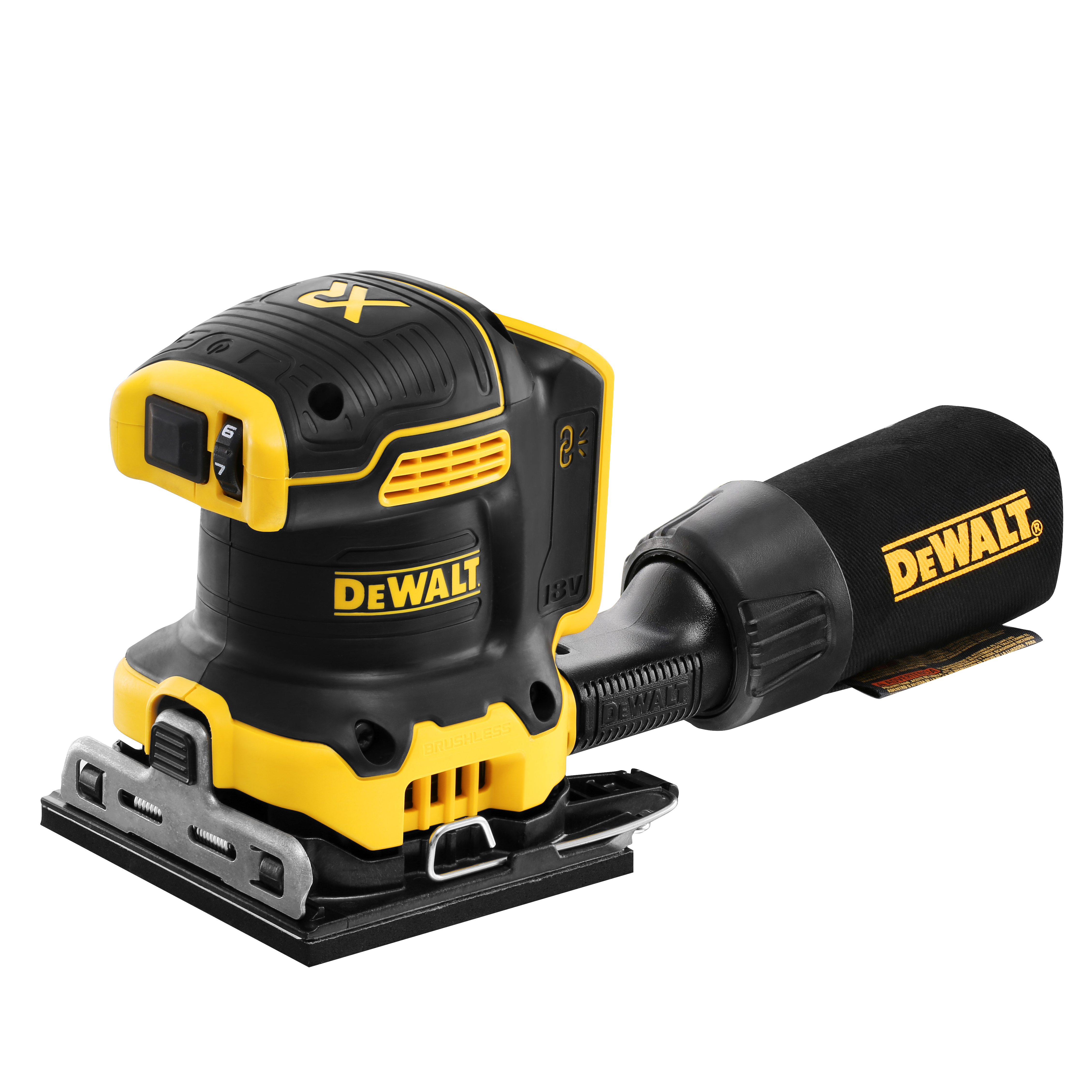 DEWALT DCW200NT-XJ Akku-Vibrationsschleifer,18 V,Basisv.