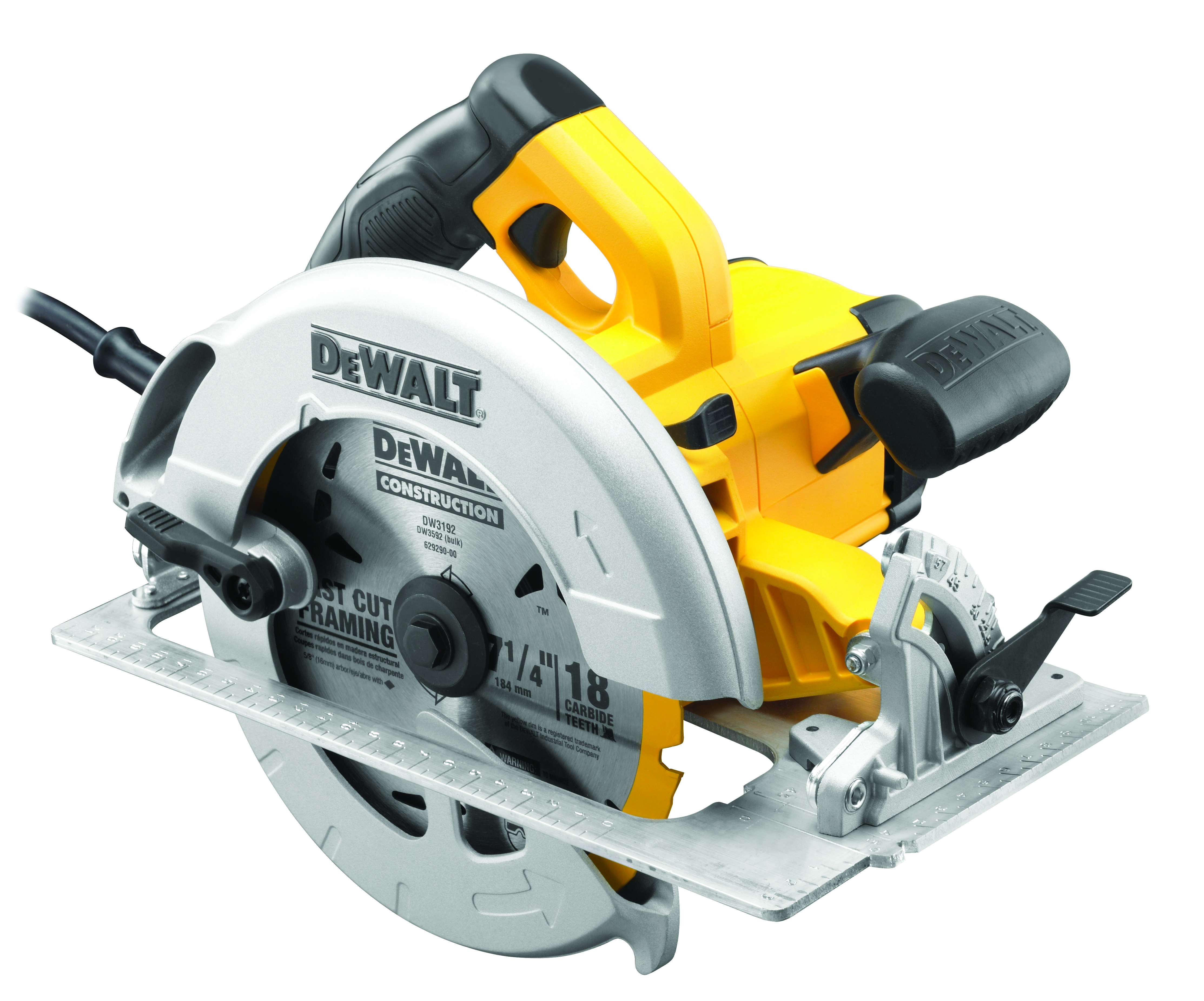 DEWALT DWE575K-QS Handkreissäge 67 mm 1600 Watt im Koffer