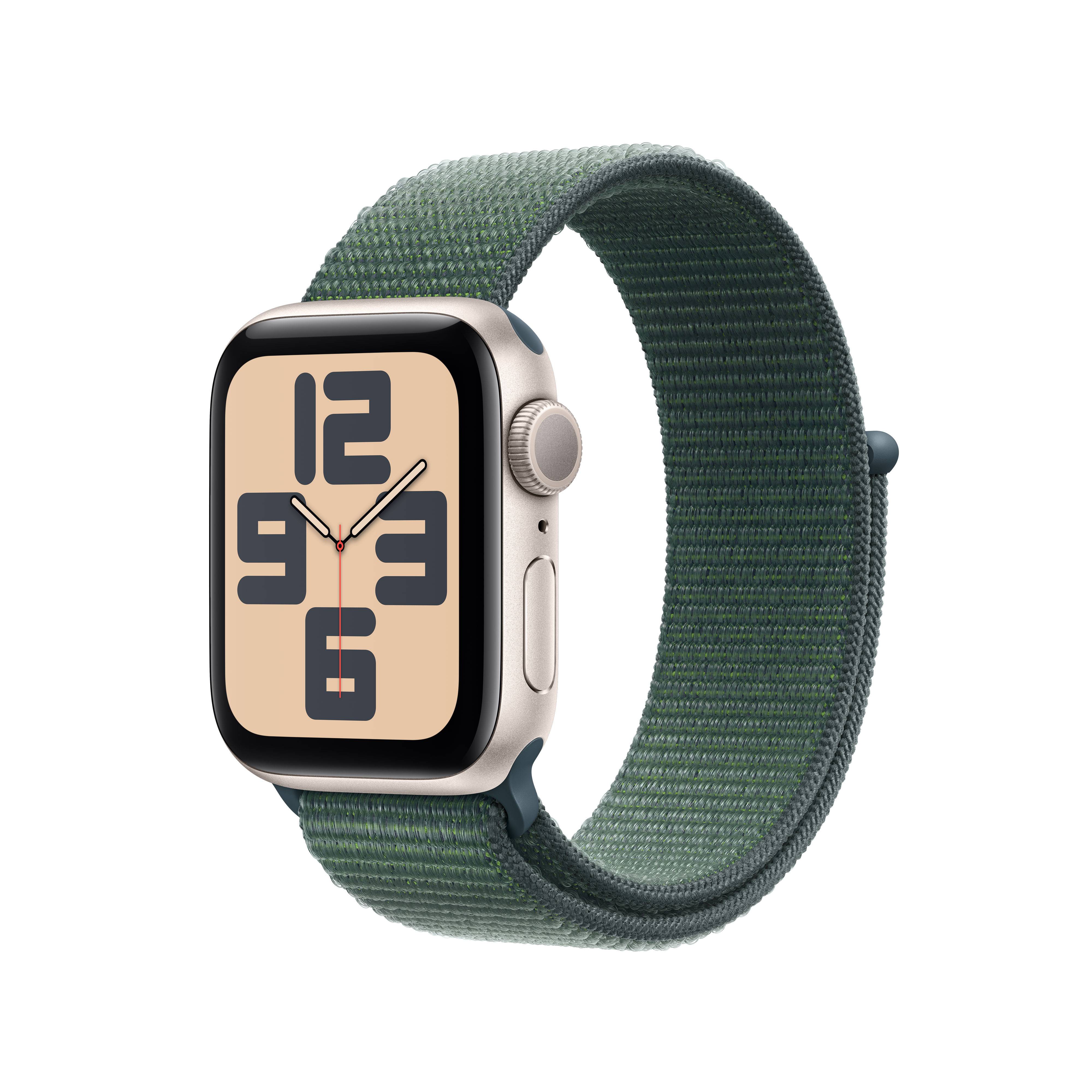 Apple Watch SE Aluminium mit Sport Loop Armband