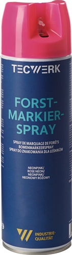 TECWERK Forstmarkierspray neonpink 500ml Spraydose 