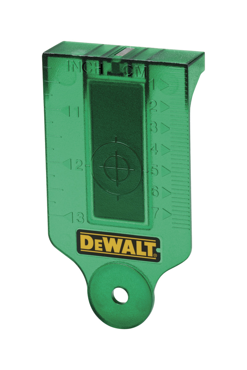 DEWALT DE0730G-XJ Laser-Zielkarte, grün DEWALT DE0730G-XJ Laser-Zielkarte, grün