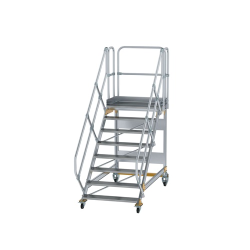 MUNK Plattformtreppe Aluminium,Stahl verzinkt