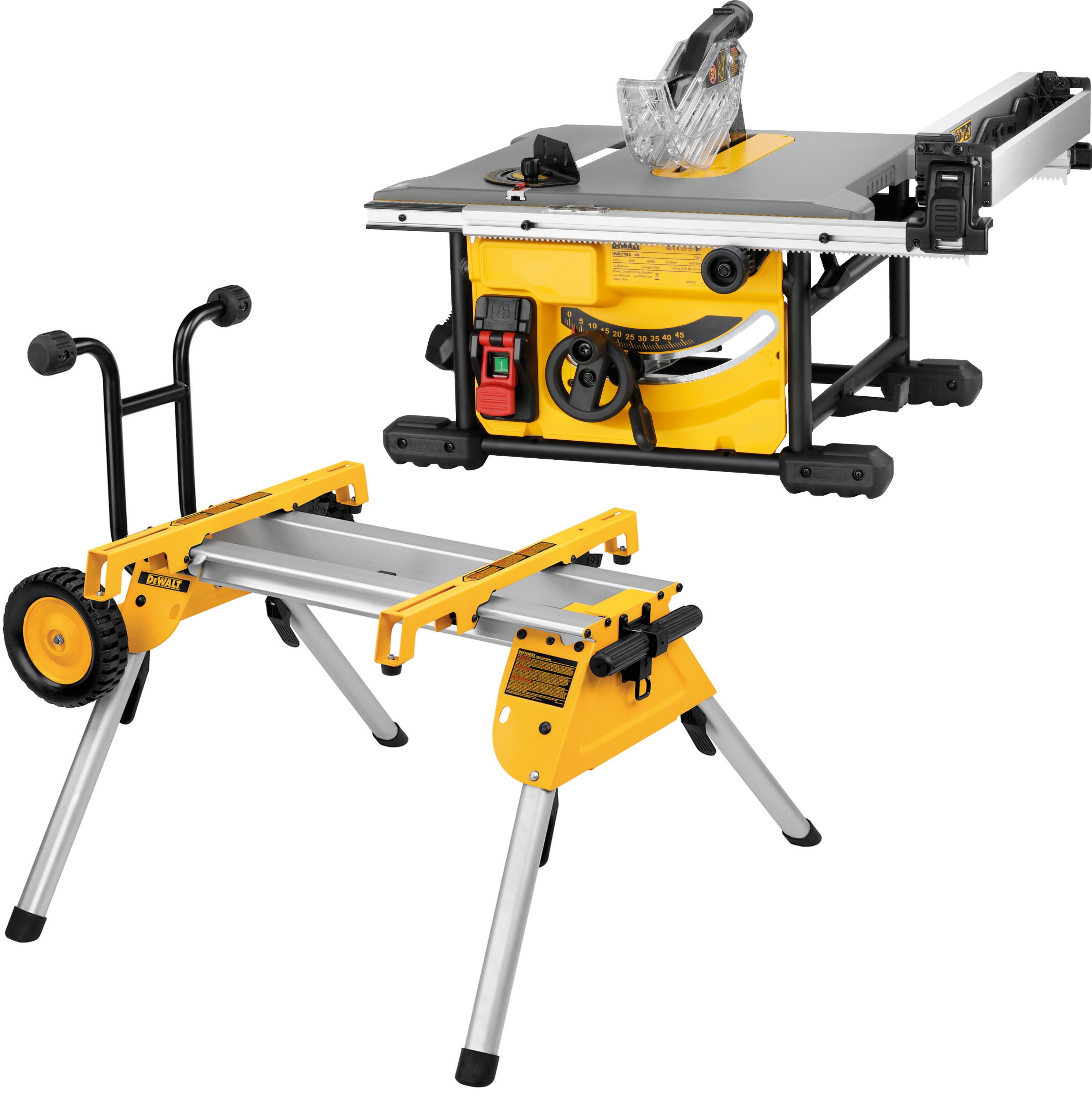 DEWALT DWE7485-QS Tischkreissäge 210 mm DEWALT DWE7485-QS Tischkreissäge 210 mm