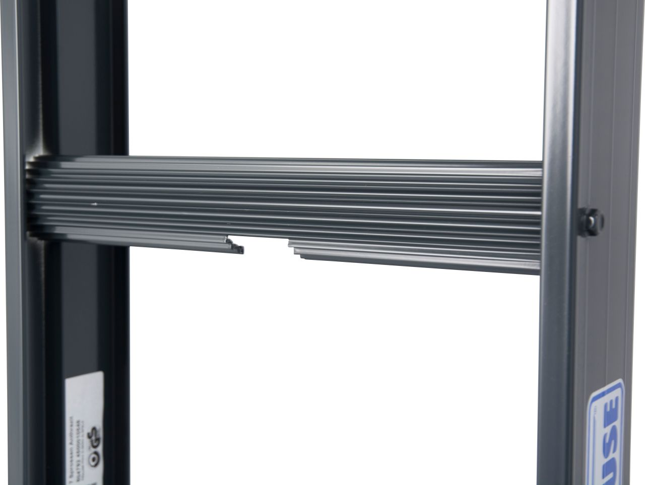 Krause STABILO KaminkehrerLeiter Anthrazit 1x10 Sprossen