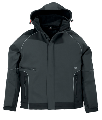 FHB Softshelljacke WALTER anthrazit/schwarz (78518 )