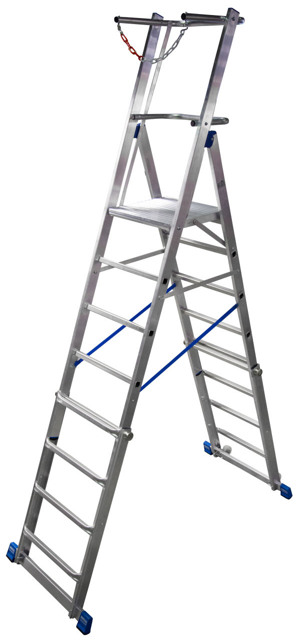Krause STABILO Teleskop-PlattformLeiter 1x6-8 Sprossen