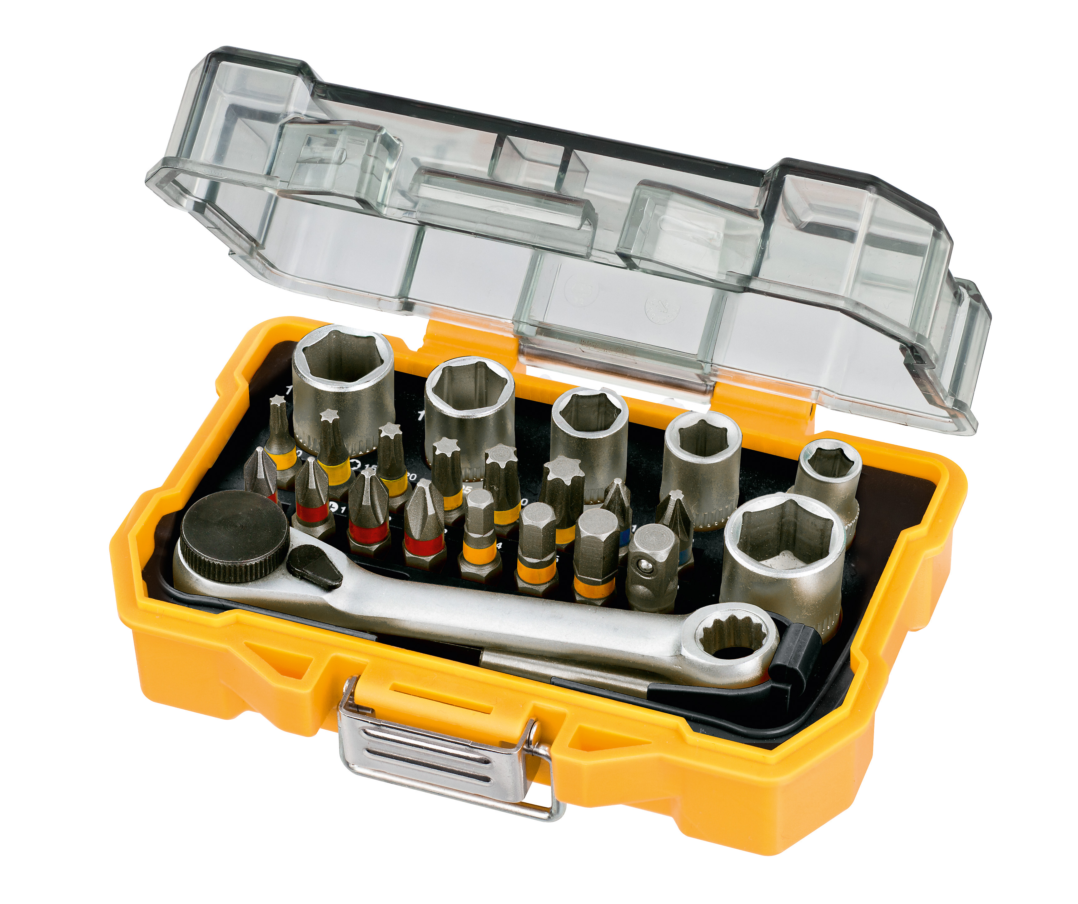 DEWALT DT71516-QZ Bit- und Ratschen-Set 24-tlg