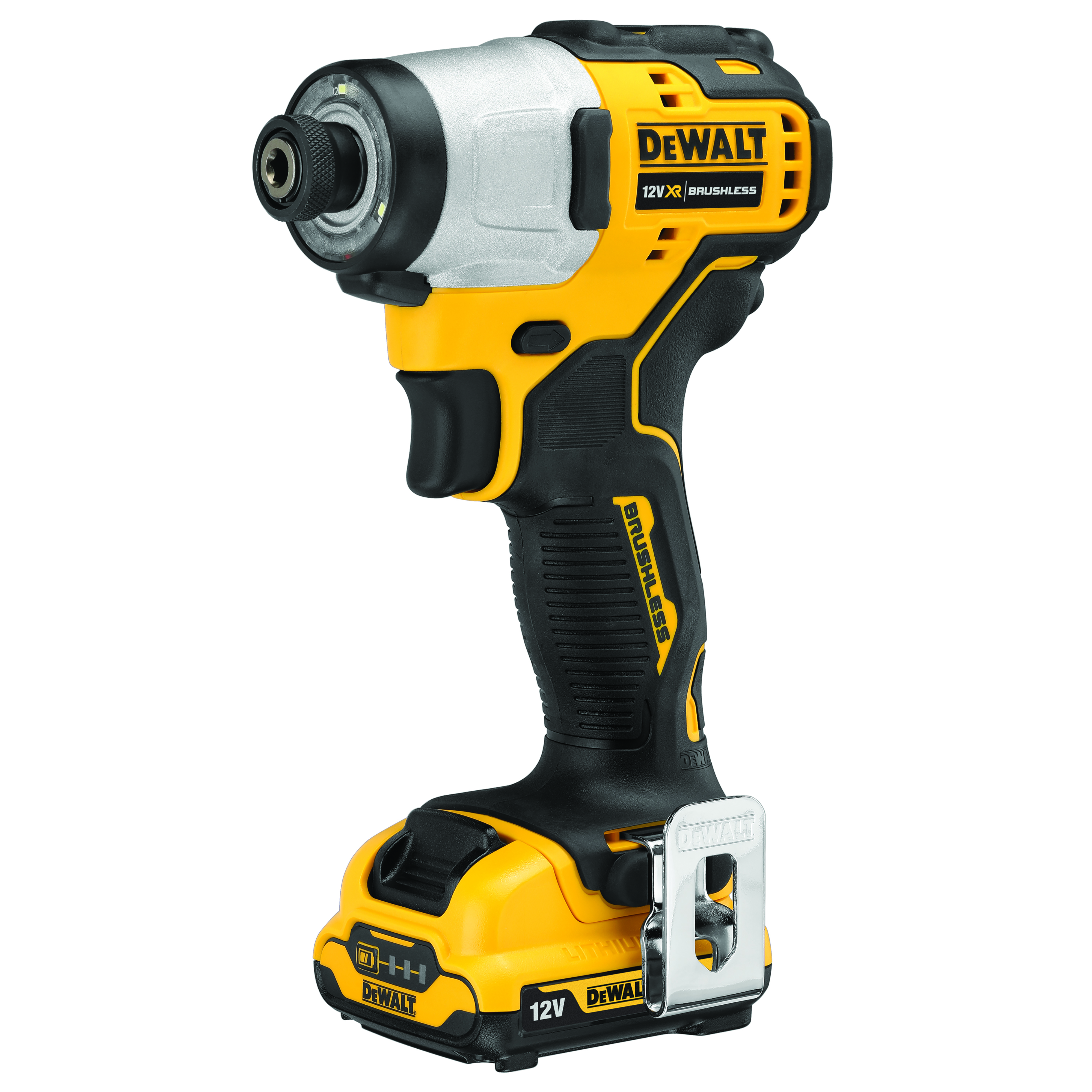 DEWALT DCF801D2-QW Akku-Schlagschr. (1/4"), 12V / 2 Ah