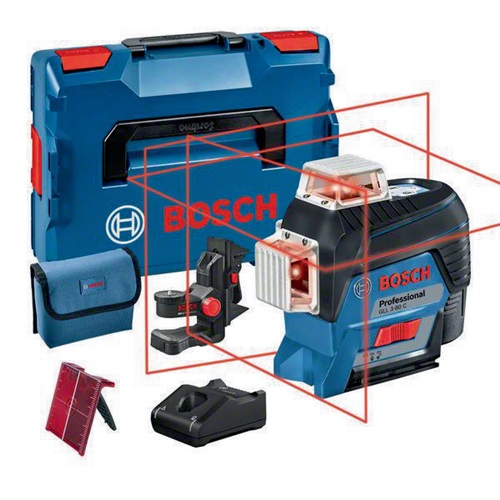 Bosch Kreuzlinienlaser GLL 3-80 C Prof.30m (120 m) ± 0,2 mm/m 