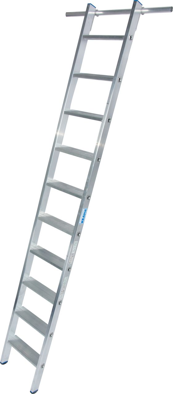 Krause STABILO Stufen-RegalLeiter für Rundrohr-Schienenanlage einhängbar1x10 Stufen