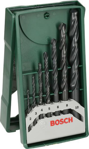 Bosch Metallbohrer-Set Mini-X-Line 7tlg. D.2-10mm