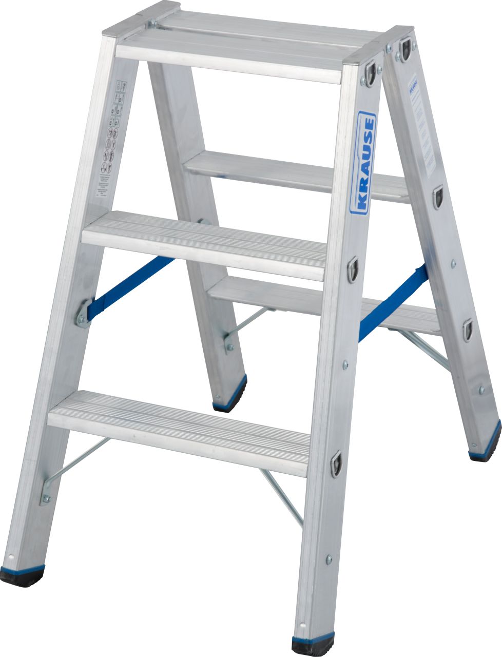 TOP DEAL - Krause STABILO Stufen-Doppelleiter 2x3 Stufen
