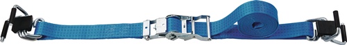TECWERK Zurrgurt DIN EN 12195-2 L.4m B.50mm m.Ratsche+Bordwandkralle LC U 
