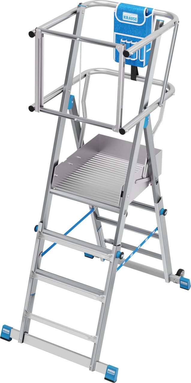 Krause STABILO SkyMatic Teleskop-PlattformLeiter 1x3-5 Krause STABILO SkyMatic Teleskop-PlattformLeiter 1x3-5