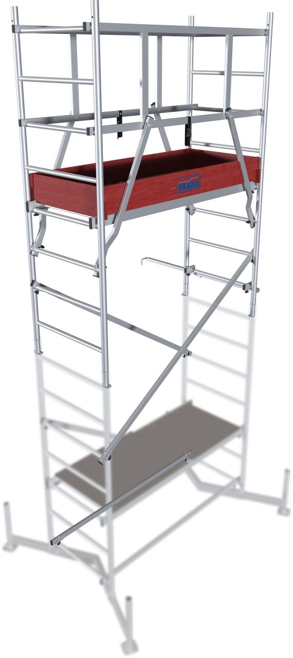 Krause MONTO ClimTec Alu-ArbeitsGerüst 1. Aufstockung Krause MONTO ClimTec Alu-ArbeitsGerüst 1. Aufstockung