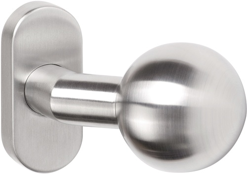 TECWERK Rahmentürknopf 2085 Material VA 60 gekr.festdrehbar 