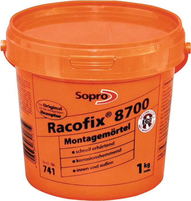SOPRO Montagemörtel Racofix® 8700 SOPRO Montagemörtel Racofix® 8700