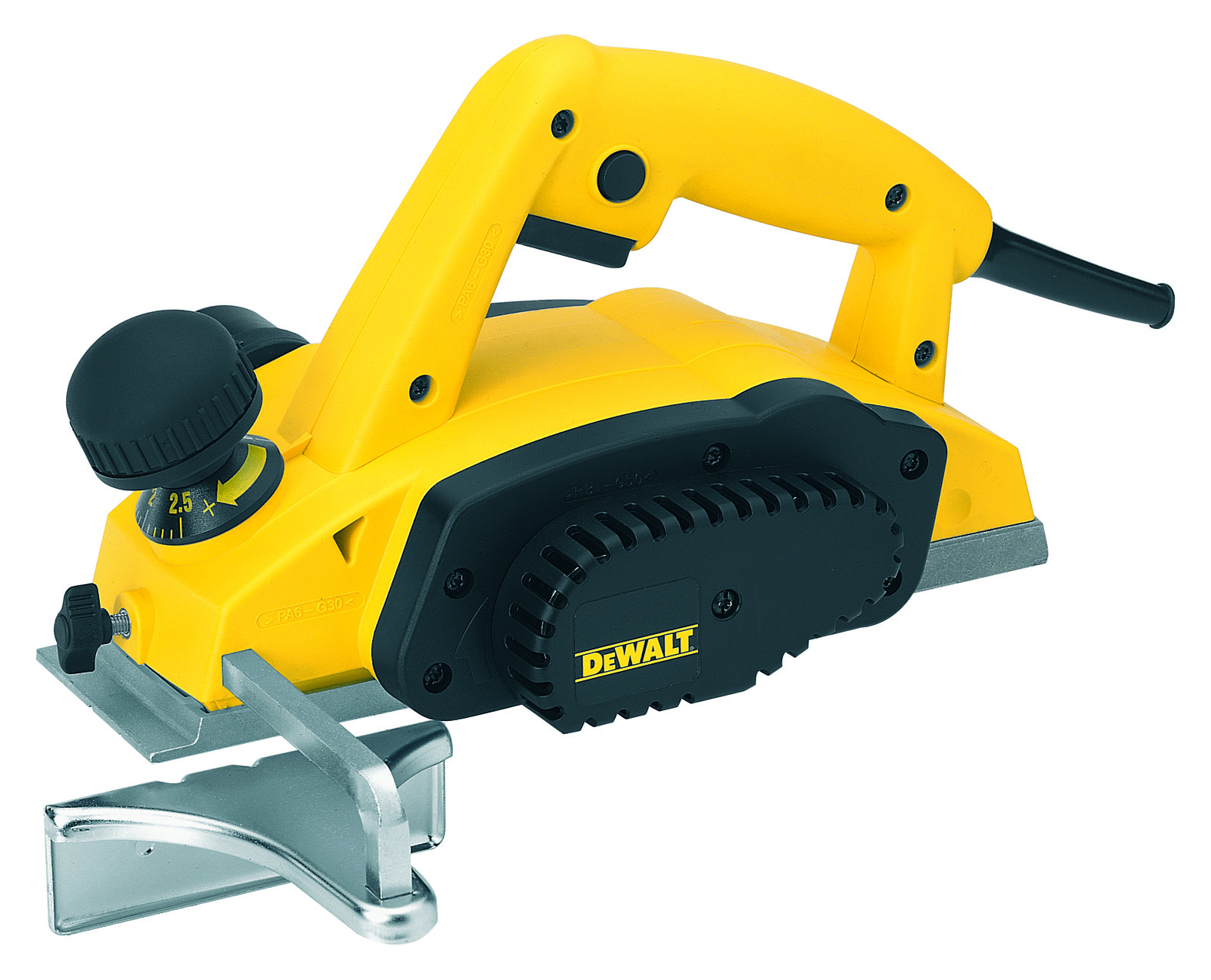 DEWALT DW680K-QS Hobel 2,5 mm 600 Watt im Koffer