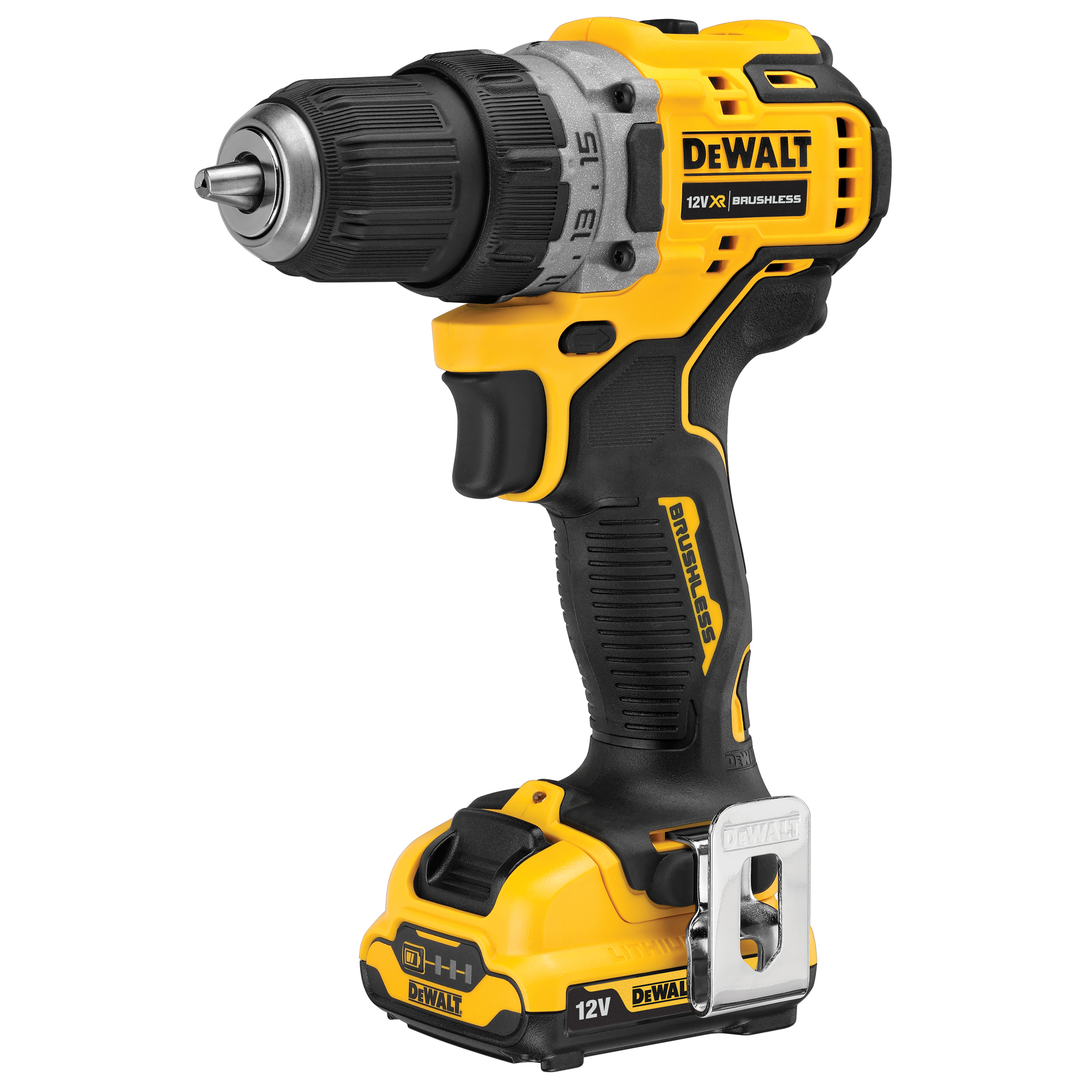 DEWALT DCD701D2-QW Akku-Bohrschrauber, 12V / 2 Ah