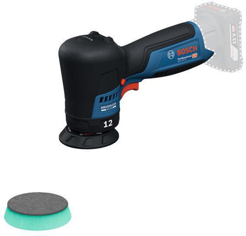Bosch Akku-Polierer GPX 12V-77 Drehz.1400 1/min Polierschwamm-D.77mm o.Akku 
