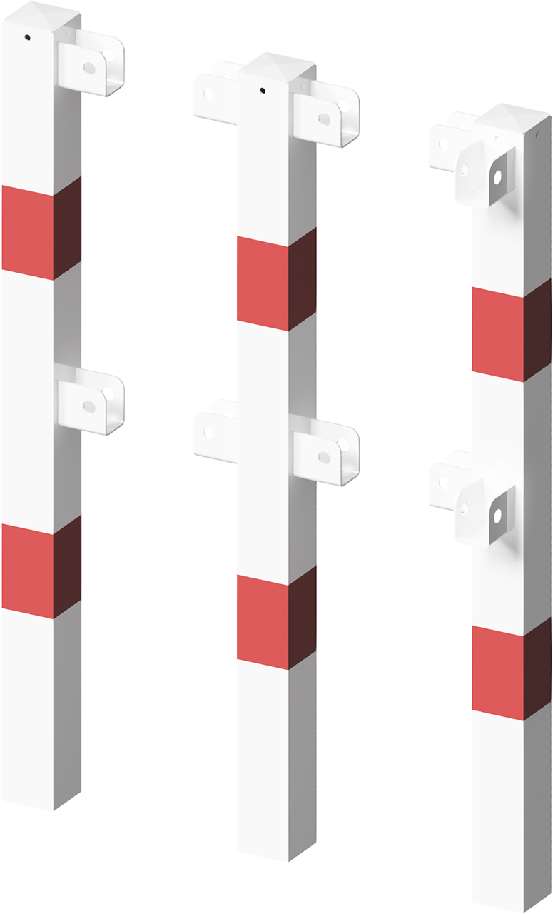 SCHAKE Schutzgeländer Endpfosten für Ober- und Knieholm Stahlrohr 70 x 70 mm SCHAKE Schutzgeländer Endpfosten für Ober- und Knieholm Stahlrohr 70 x 70 mm