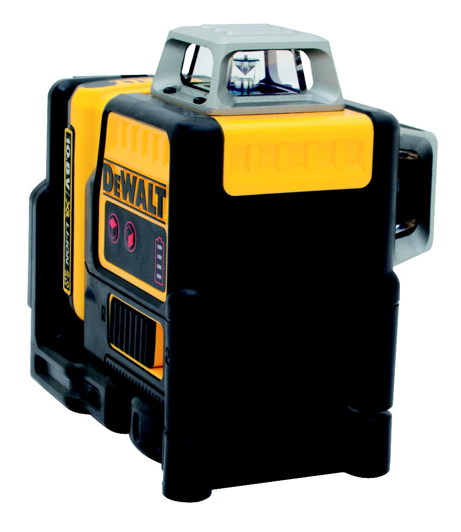 DEWALT DCE0811D1R-QW Linienlaser 2x360Grad, rot, 10,8 V/2 Ah