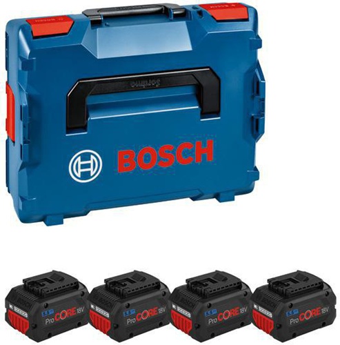 Bosch Akkupack-Set m.4x Kap.5,5Ah Sp.18V 