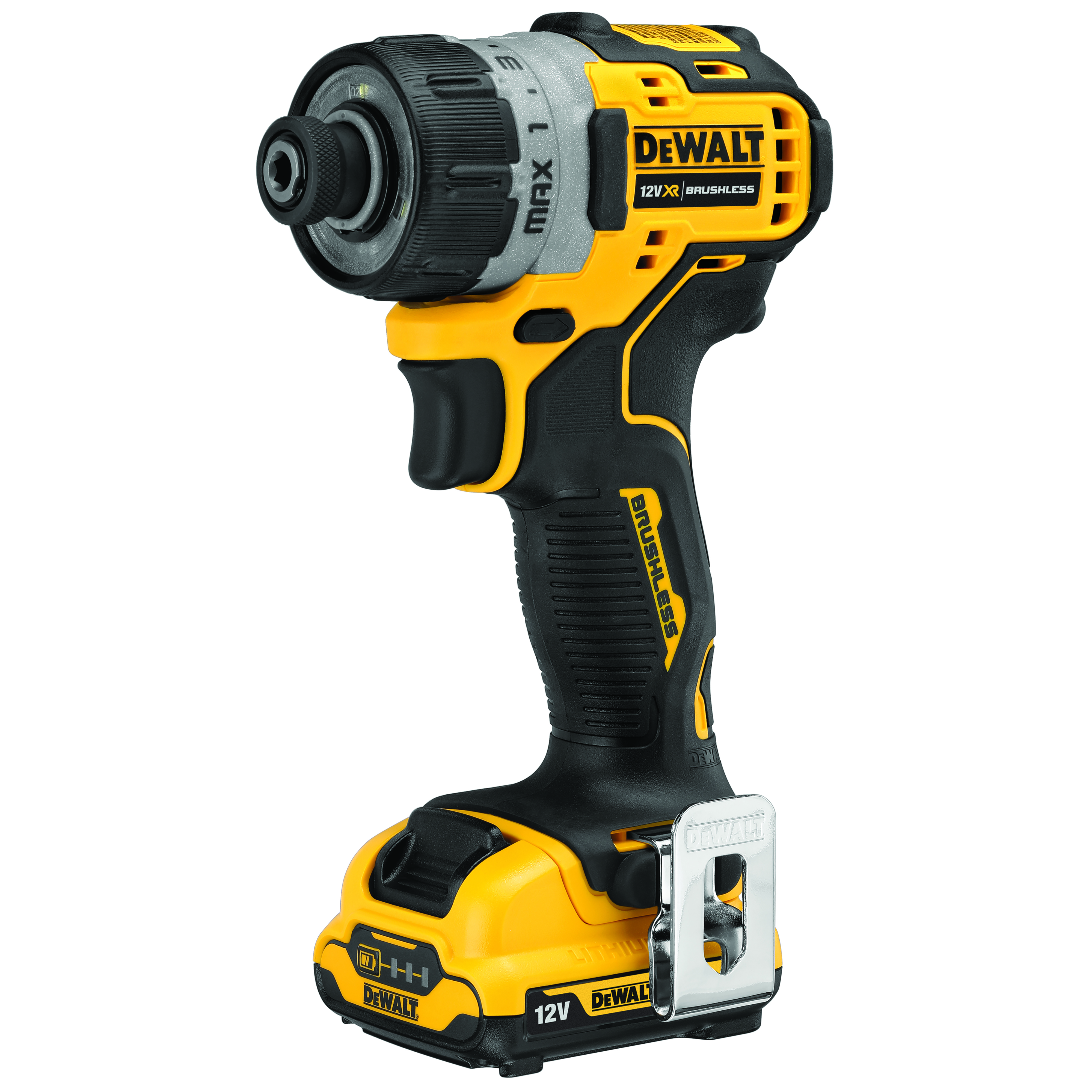 DEWALT DCF601D2-QW Akku-Schrauber (1/4"), 12V / 2 Ah