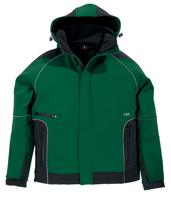 FHB Softshelljacke WALTER grün/schwarz (78518 ) FHB Softshelljacke WALTER grün/schwarz (78518 )