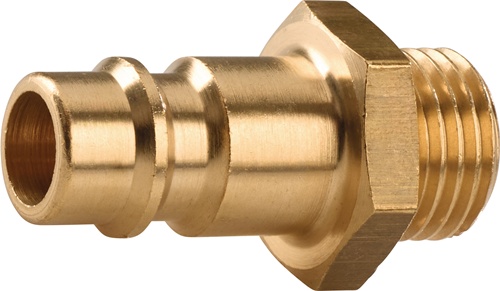 TECWERK Stecknippel MS blk Stecker DN 7,2 AG G 1/4 Zoll 