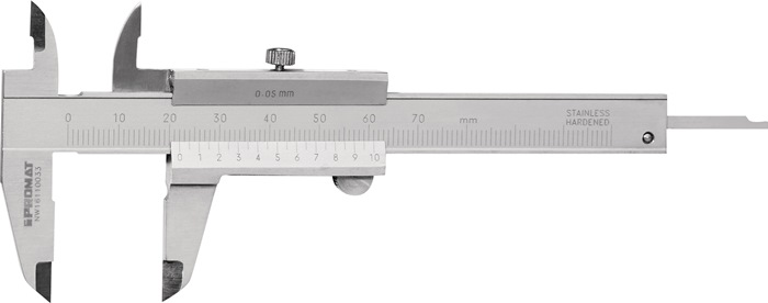 PROMAT Taschenmessschieber DIN 862